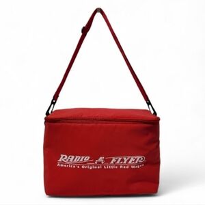 Red Radio Flyer Wagon Zip Personal Insulated Lunch Cooler Bag